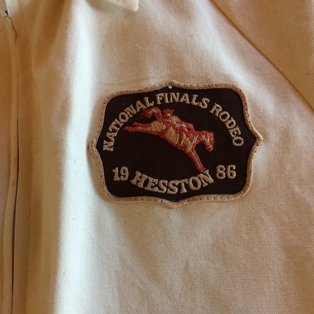 Vintage 1986 Las Vegas National Finals (NFR) Contestants Jacket.